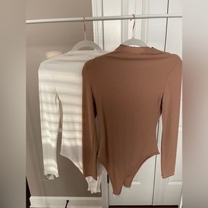 Two Size Medium Shein Long Sleeve Body Suits